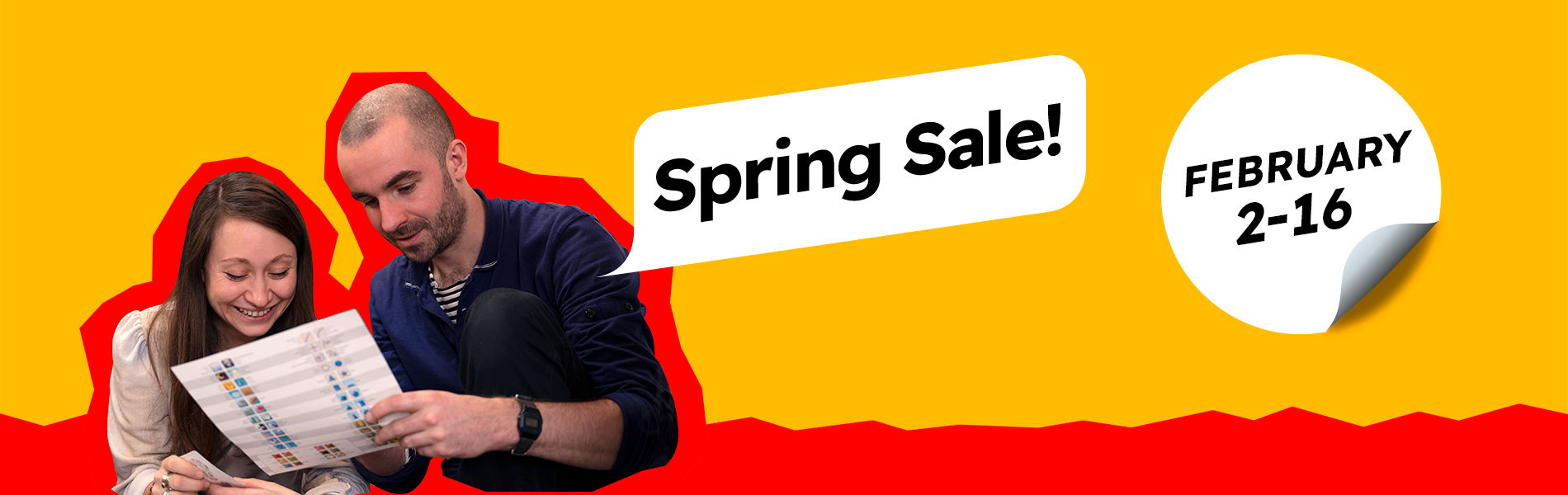 Offers available until noon on February 16 or while quantities last